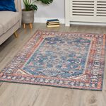 DARVER NAVY/BERRY 80x150cm Rug 