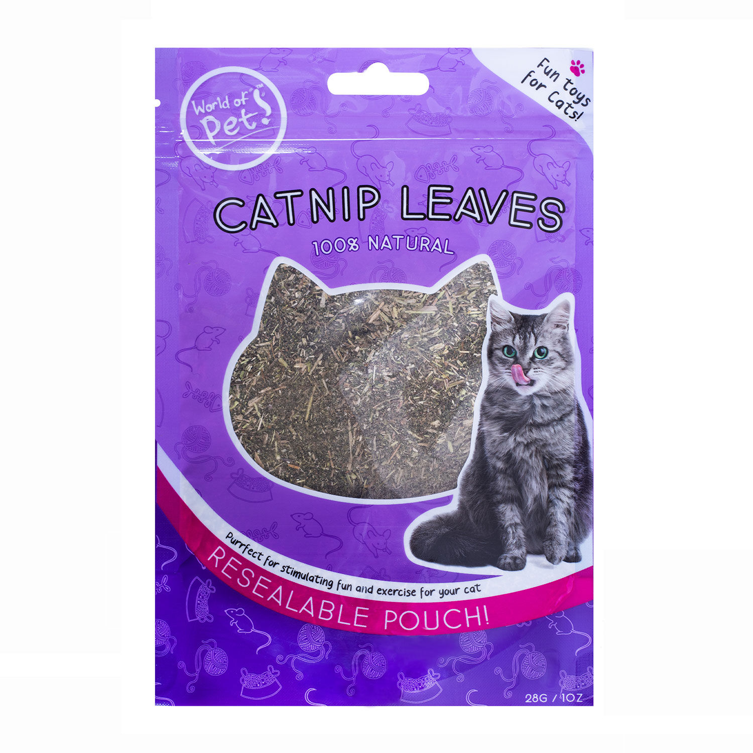Catnip Leaves in Resealable Pouch 28g Home Store + More