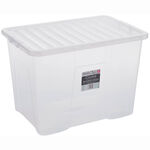 Crystal 80L Clear Storage Box & Lid