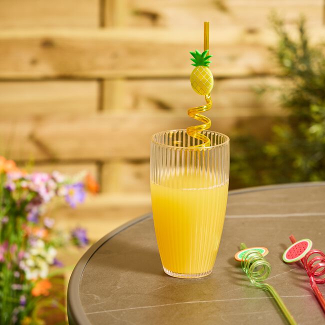 Reusable Fruit Straws 3 Pack