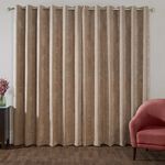 MONROE CHENILLE MUSHROOM 66X54 Curtain