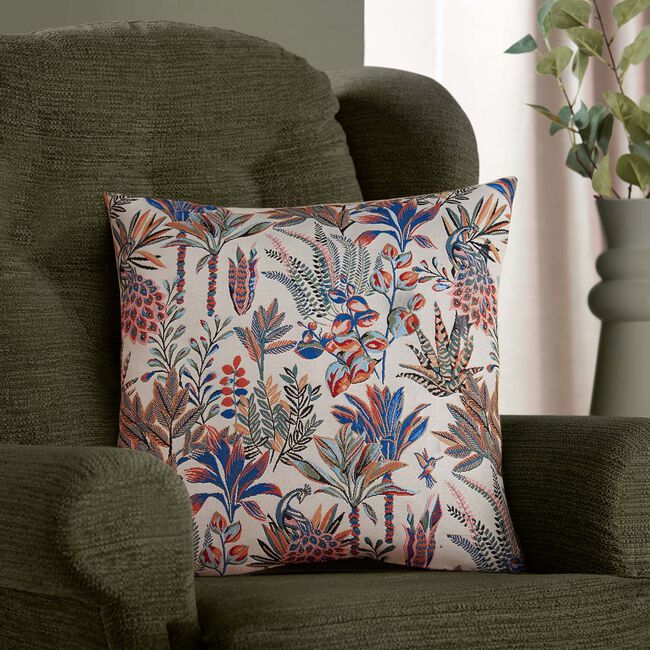SILK ROADS WHITE 45X45 Cushion 