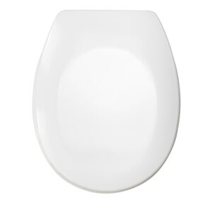 Plain White Slow Close Toilet Seat