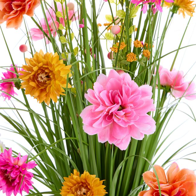 Bloomvibe Coral Floral Bouquet