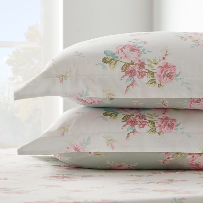 Konstantina Oxford Pillowcase Pair - Sage