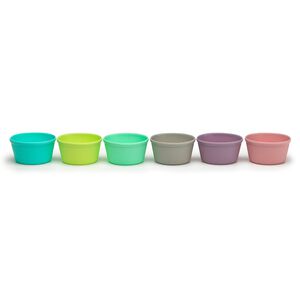 Melii Rainbow 6 Silicone Food Cups