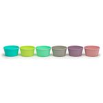 Melii Rainbow 6 Silicone Food Cups