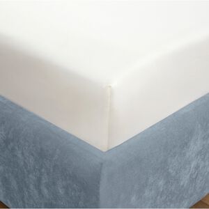 DOUBLE FITTED SHEET 750 Threadcount Cotton Cream