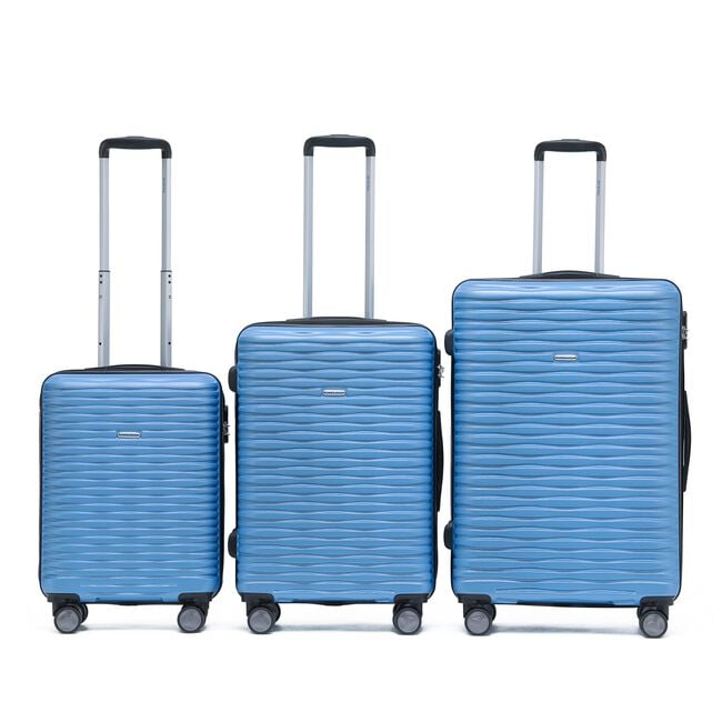 MEDIUM LIGHTWEIGHT HARDSHELL LUGGAGE - BLUE