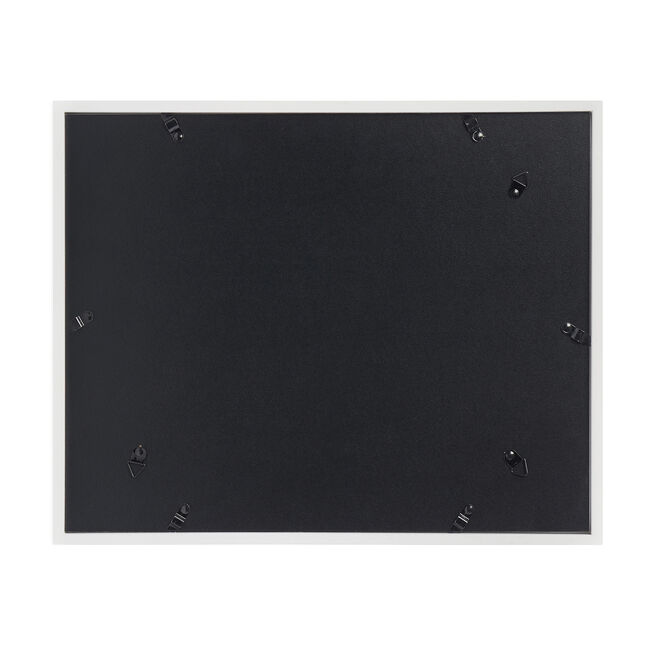 8x10" REINE WHITE Wood Bevelled Frame