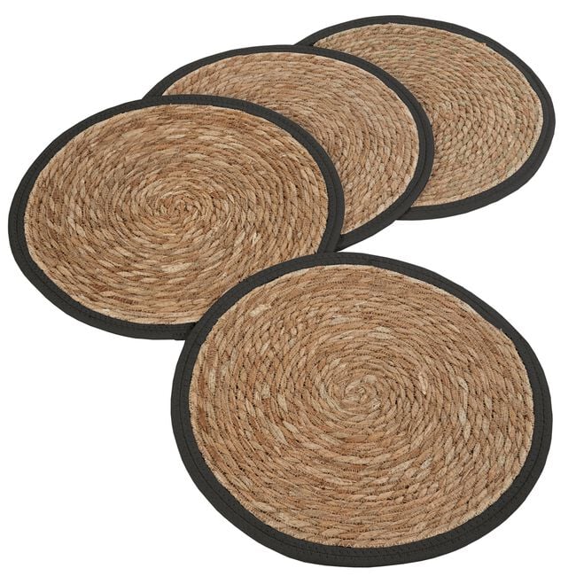 SEA GRASS BLACK Placemat