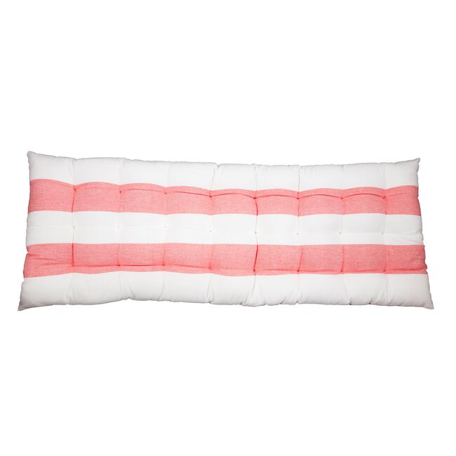 REVERSIBLE BENCH CUSHION Coral