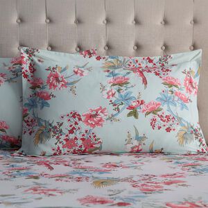 Danae Oxford Pillowcase Pair - Duck Egg