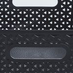 Geometric Storage Basket 14.5L - Black