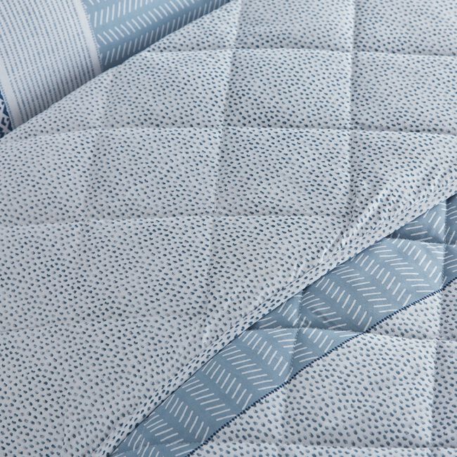 SHILOH BLUE 200x220 Bedspread