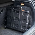 Folding Storage Trolley with Lid