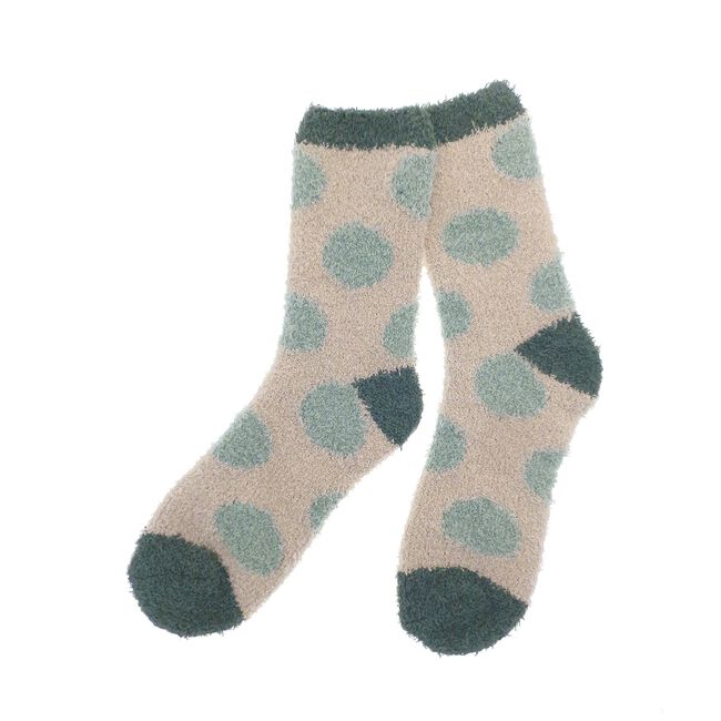 Country Club Fluffy Socks 2Pk - Assorted