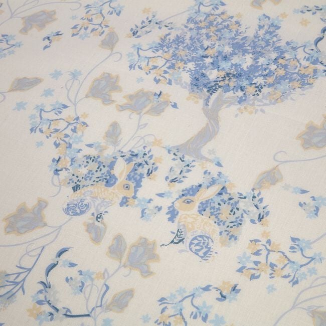 JUNIOR BED DUVET COVER Rabbit Garden Toile