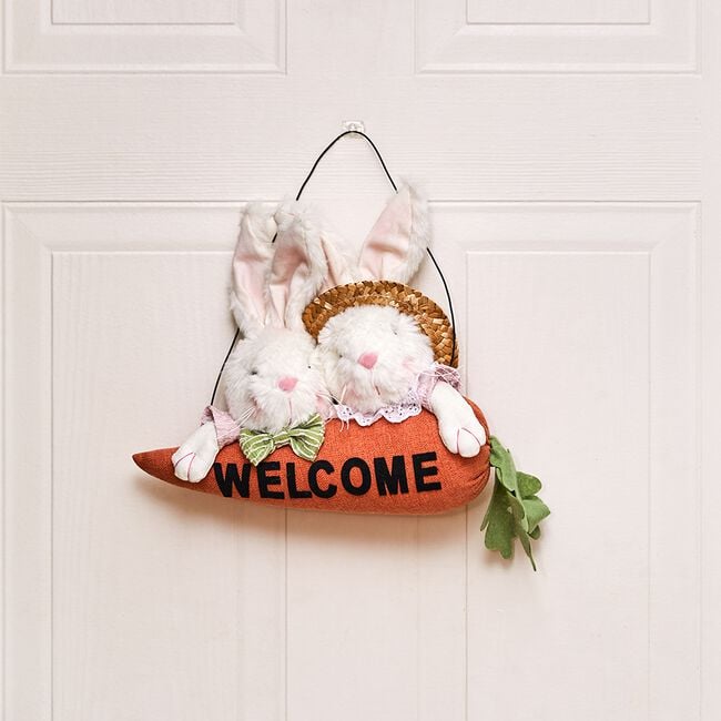Easter Bunny Welcome Sign