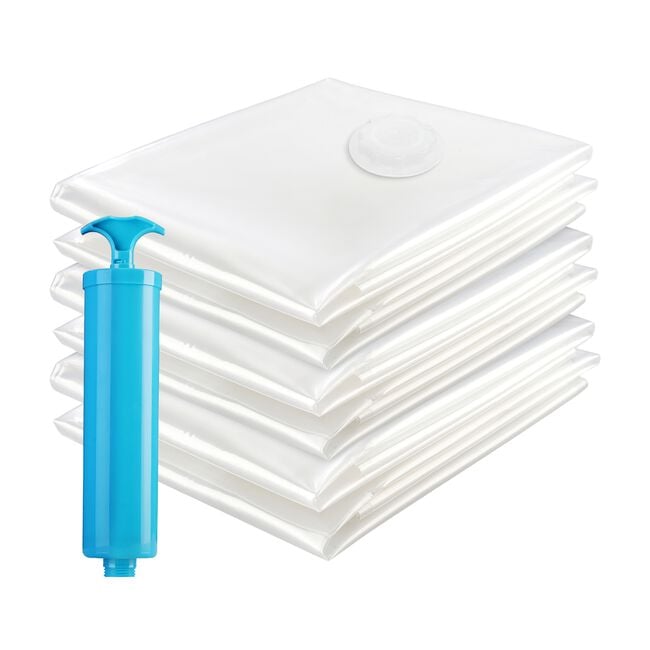 Jumbo Vacuum Storage Bag 6 Pack 70cm x 100cm