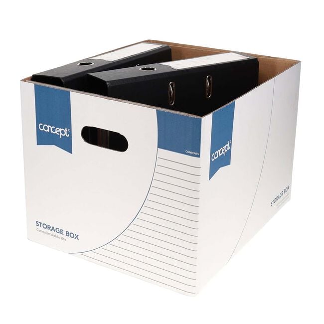Concept Archive Storage Box - Blue