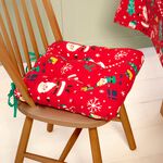Santa's Workshop Seat Pad