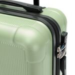 LARGE LIGHTWEIGHT HARDSHELL LUGGAGE - SAGE GREEN