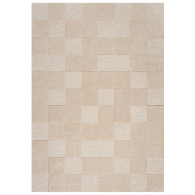 CHECKERBOARD NATURAL 160x230cm Rug