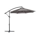 Cantilever Hanging Parasol Grey