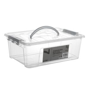 STORAGE MASTER 7L STORAGE BOX WITH CLIP AND HANDLE