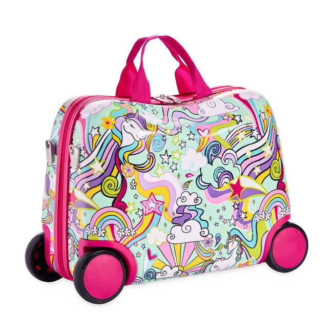 KIDS TRAVEL SUITCASE - PINK