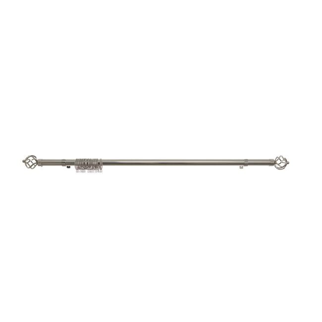 EXTENDABLE BASKET 35mm 120-240cm Brushed Nickel