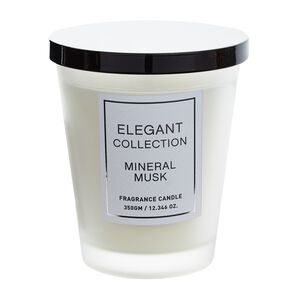 Elegant Collection Candle 350g -  Mineral Musk