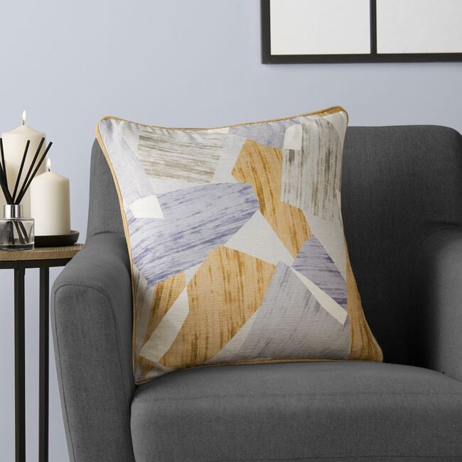ZAIDA SHAPES OCHRE 45x45 Cushion