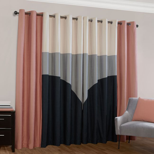 RAVENNA PINK 66x54 Curtain