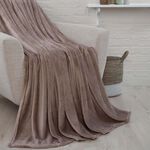 NICOLE DAY FLEECE Mink 150x180cm Throw&nbsp;&nbsp;&nbsp;&nbsp;&nbsp;&nbsp;&nbsp;&nbsp;&nbsp;&nbsp;&nbsp; 