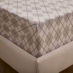 ARGYLE Double Fitted Sheet 