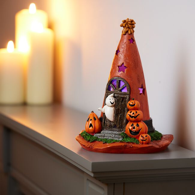Light Up Halloween House 