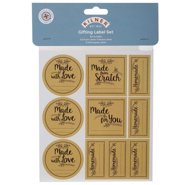 Kilner Label Set