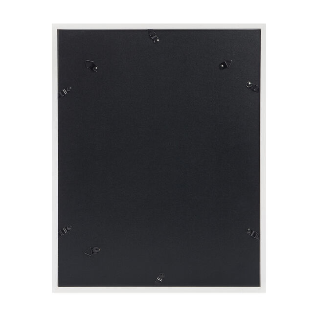 8x10" REINE WHITE Wood Bevelled Frame