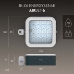 Ibiza Energy Sense Airjet Lay-Z-Spa