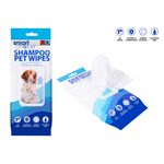 Pet Shampoo Wipes - 40 Pack