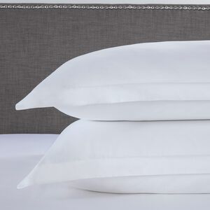 OXFORD P/CASE PAIR 500 Threadcount Cotton White 6H
