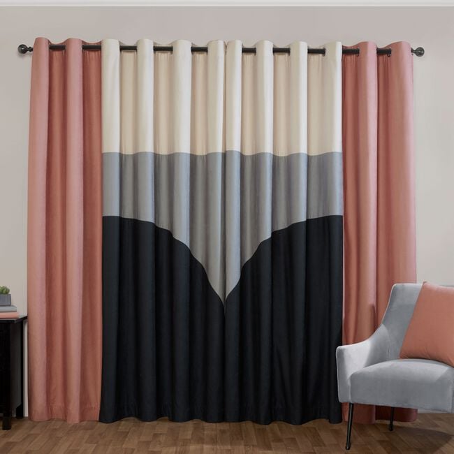 RAVENNA PINK 66x54 Curtain
