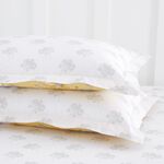 Mona Oxford Pillowcase Pair - Ochre