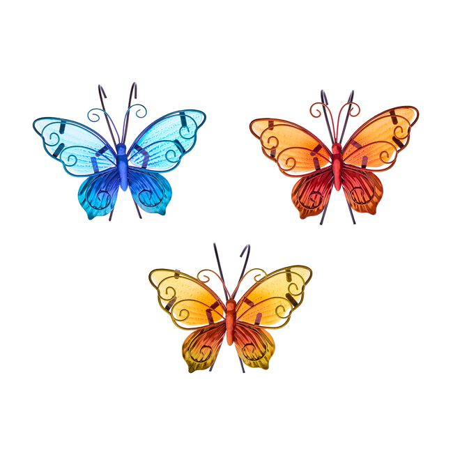 Glass Butterfly Pot Hanger