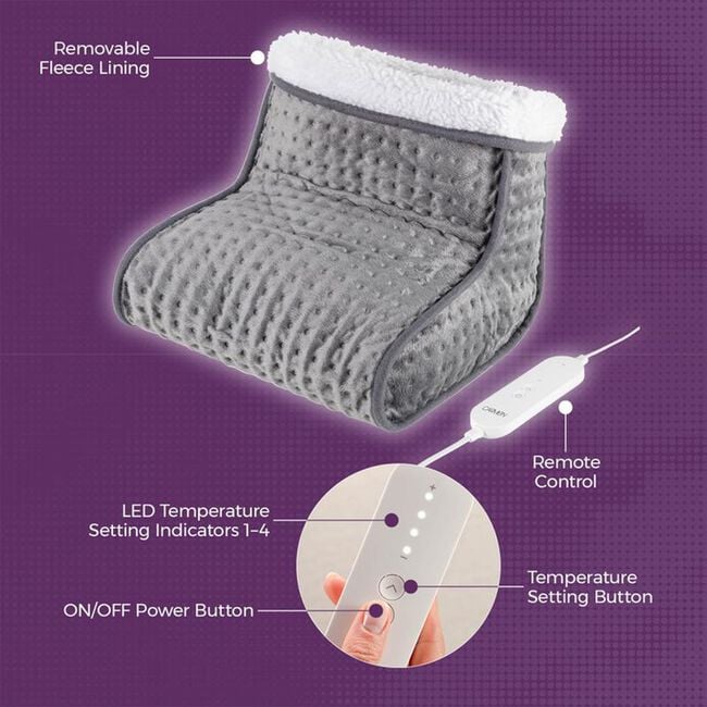 Carmen Electric Heated Foot Warmer 