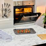 Prestige Stone Quartz Square Oven Baking Tray 30cm