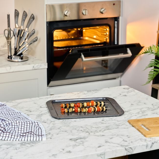 Prestige Stone Quartz Square Oven Baking Tray 30cm