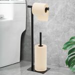 Freestanding Toilet Roll & Spare Paper Holder